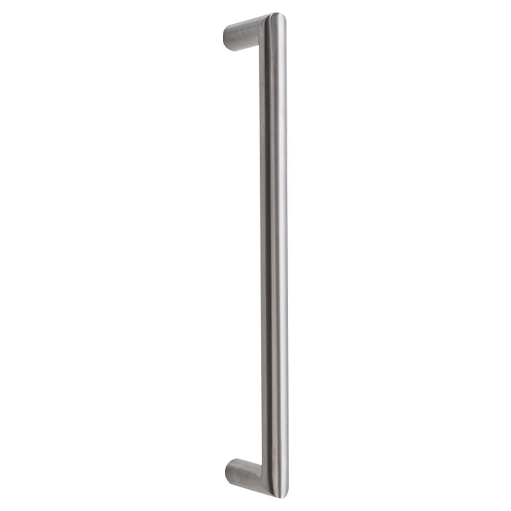Mitred Pull Handle - 300 x 19mm - Bolt Fix - Satin Stainless Steel