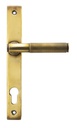 Aged Brass Brompton Slimline Lever Espag. Lock Set - 45499