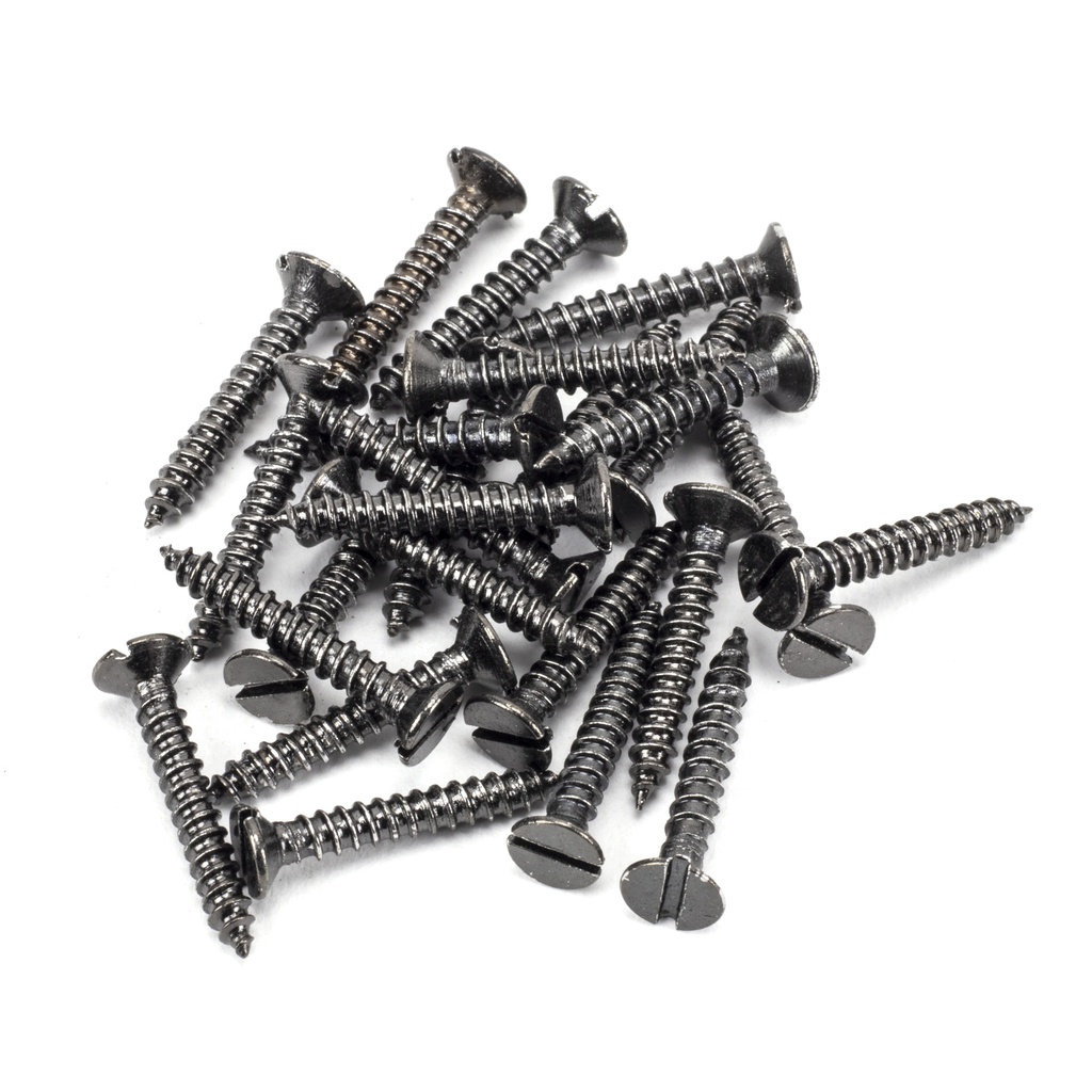 Dark Stainless Steel 4x¾" Countersunk Screws (25) - 92936