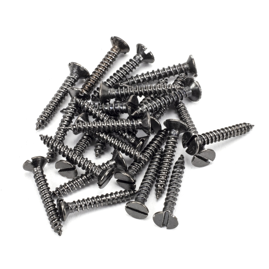 Dark Stainless Steel 4x¾&quot; Countersunk Screws (25) - 92936