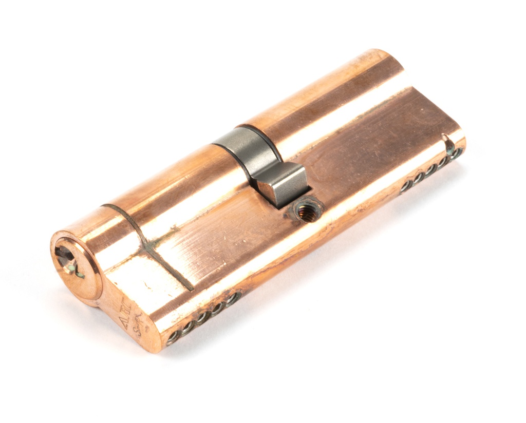 Polished Bronze 45/45 5pin Euro Cylinder - 45817