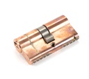 Polished Bronze 30/30 5pin Euro Cylinder KA - 45821