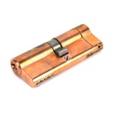 Polished Bronze 40/40 5pin Euro Cylinder KA - 45829