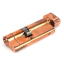 Polished Bronze 35/45T 5pin Euro Cylinder/Thumbturn - 45857