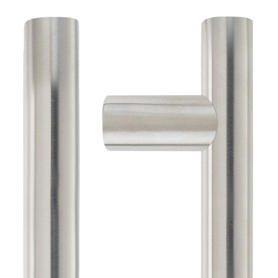 30mm Guardsman Pull Handle - 1200mm - Satin Stainless Steel