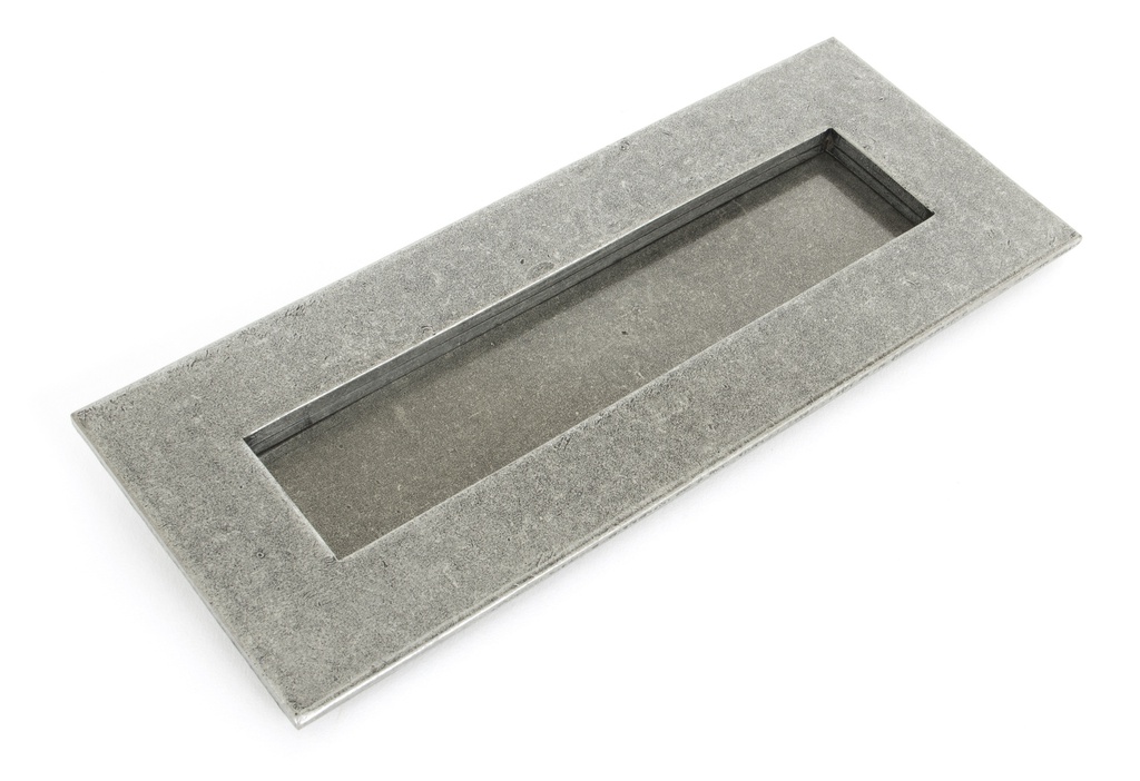 Pewter Small Letter Plate - 33058
