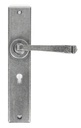Pewter Large Avon Lever Lock Set - 33089