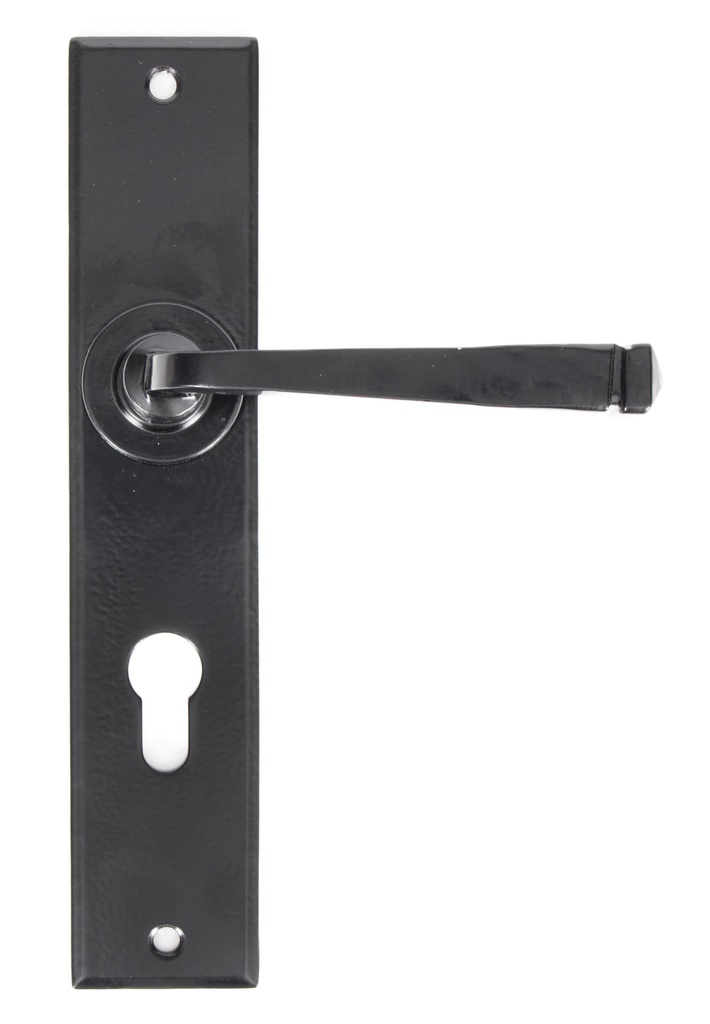 Black Large Avon 72mm Centre Euro Lock Set - 33092