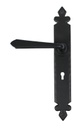 Black Cromwell Lever Lock Set - 33116