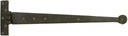 Beeswax 18" Penny End T Hinge (pair) - 33010