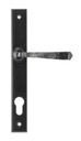 Black Avon Slimline Lever Espag. Lock Set - 33033