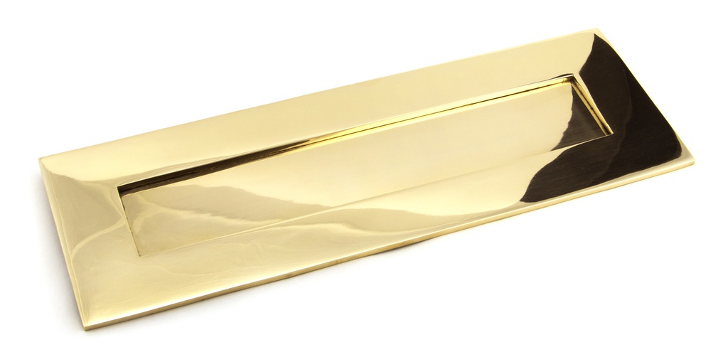Polished Brass Large Letter Plate - 33050