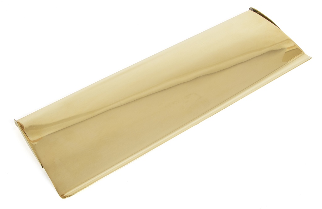 Polished Brass Large Letter Plate Cover - 33051
