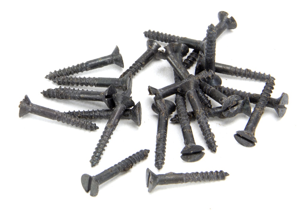 Beeswax 6 x 1&quot; Countersunk Screws (25) - 33405