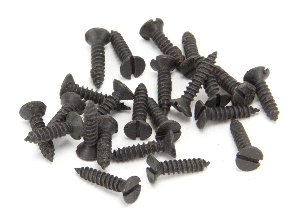 Beeswax 8 x 3/4" Countersunk Screws (25) - 33411