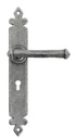 Pewter Tudor Lever Lock Set - 33608