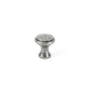 Pewter Hammered Cabinet Knob - Small - 33705