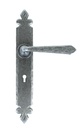 Pewter Cromwell Lever Lock Set - 33730