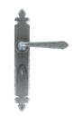 Pewter Cromwell Lever Bathroom Set - 33732