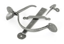 Pewter Heavy Bean Thumblatch - 33763