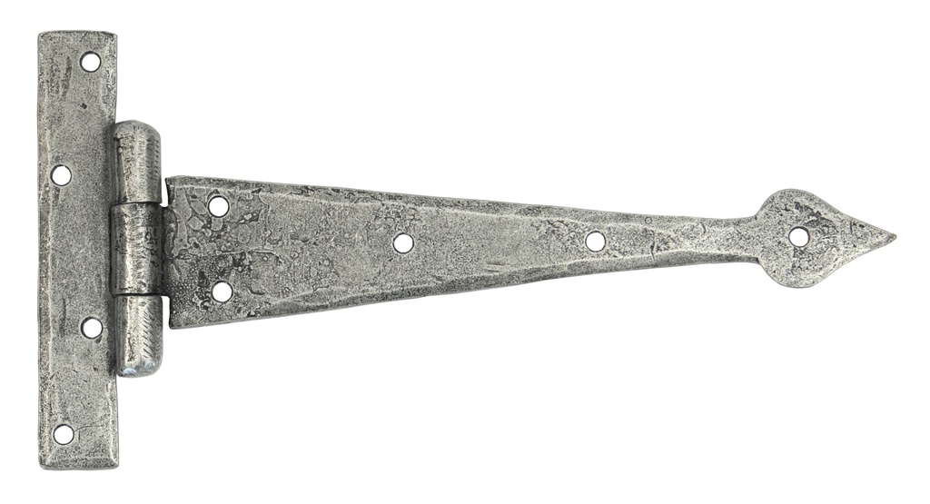 Pewter 9" Arrow Head T Hinge (pair) - 33790