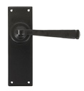 Black Avon Lever Latch Set - 33823