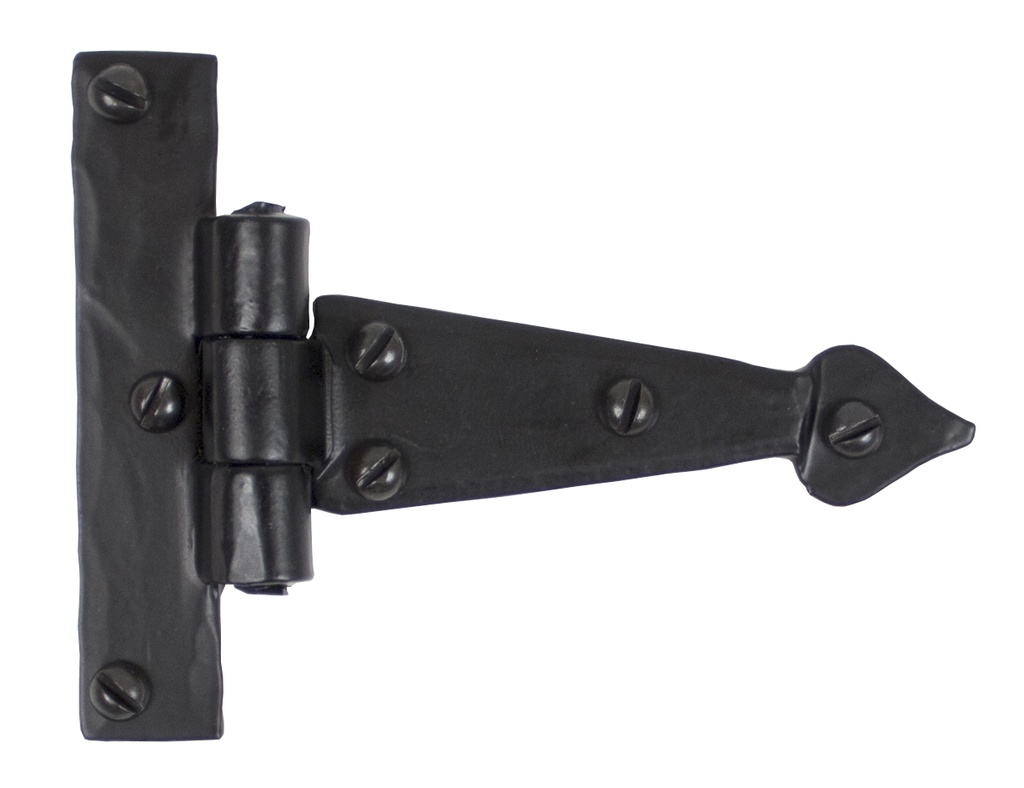 Black 4&quot; Arrow Head T Hinge (pair) - 33971