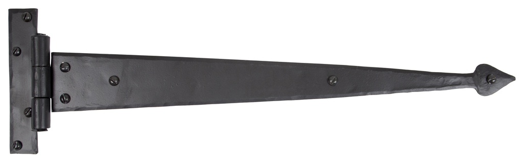 Black 18" Arrow Head T Hinge (pair) - 33974