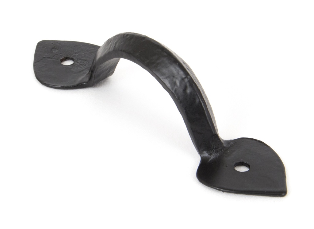 Black 4" Gothic D Handle - 33994