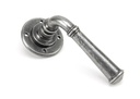 Pewter Regency Lever on Rose Set - 45120