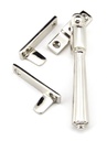 Polished Nickel Night-Vent Locking Hinton Fastener - 45346