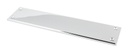 Polished Chrome 300mm Art Deco Fingerplate - 45390