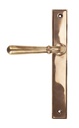 Polished Bronze Newbury Slimline Lever Latch Set - 45432