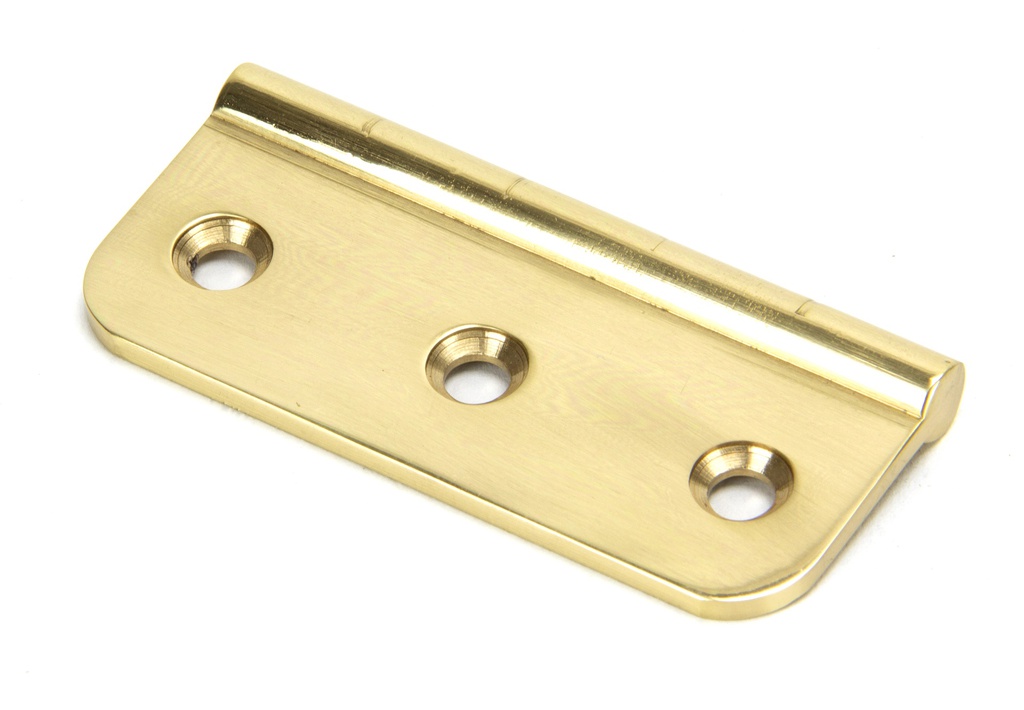 Polished Brass 3&quot; Dummy Butt Hinge (Single) - 45441