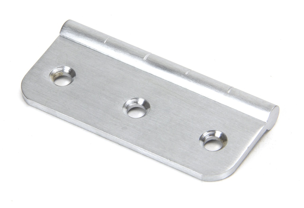 Satin Chrome 3" Dummy Butt Hinge (Single) - 45442