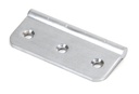 Satin Chrome 3" Dummy Butt Hinge (Single) - 45442
