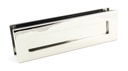 Polished Nickel Traditional Letterbox - 45443