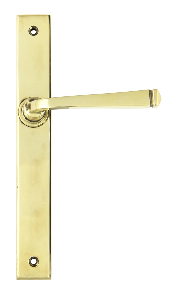 Aged Brass Avon Slimline Lever Latch Set - 45448