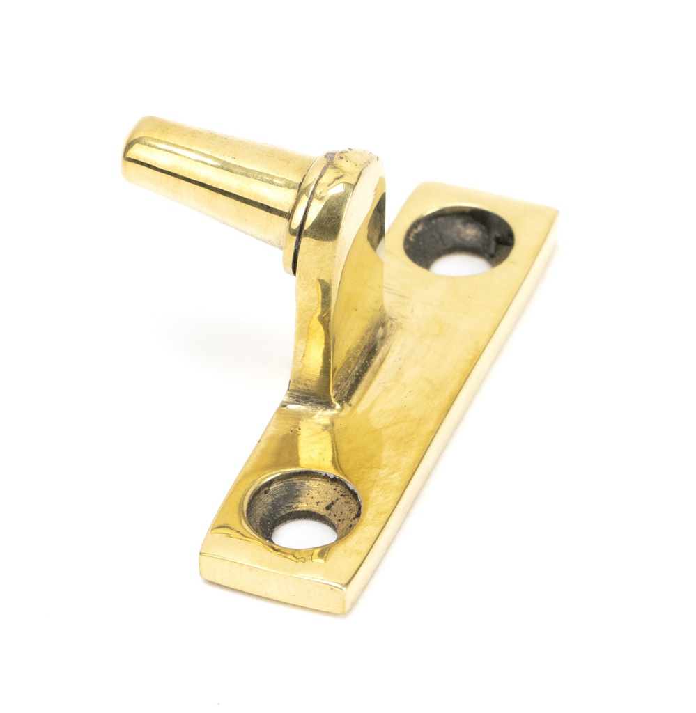 Aged Brass Cranked Casement Stay Pin - 45452