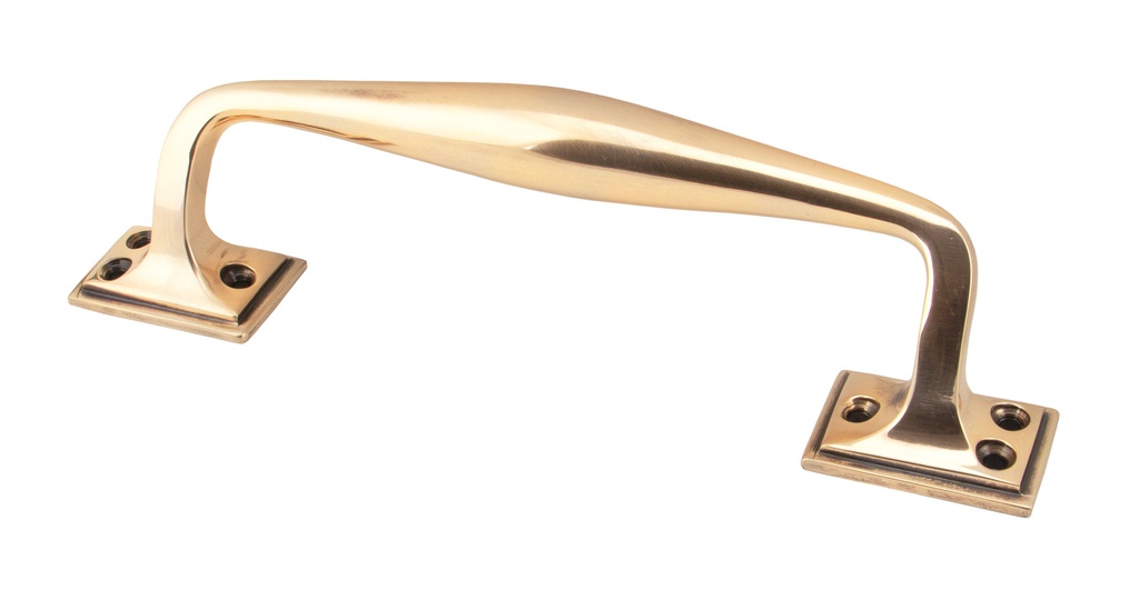 Polished Bronze 230mm Art Deco Pull Handle - 45465