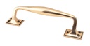 Polished Bronze 230mm Art Deco Pull Handle - 45465