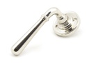 Polished Nickel Newbury Lever on Rose Set - Unsprung - 50092