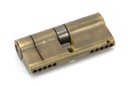 Aged Brass 35/35 5pin Euro Cylinder - 45807