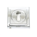 Polished Chrome Round Escutcheon (Square) - 45690