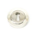 Polished Nickel Round Escutcheon (Plain) - 45691