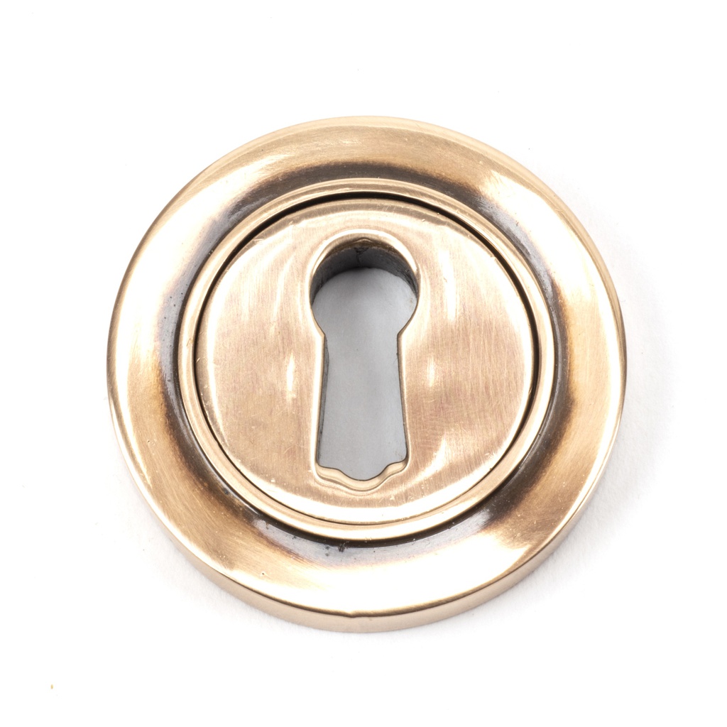 Polished Bronze Round Escutcheon (Plain) - 46117