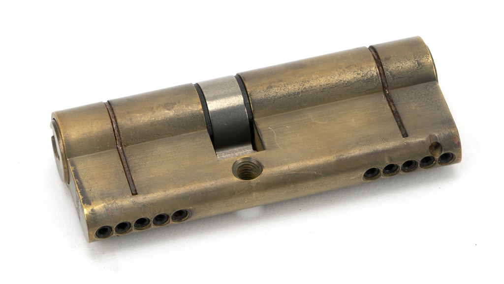 Aged Brass 35/45 5pin Euro Cylinder KA - 45835