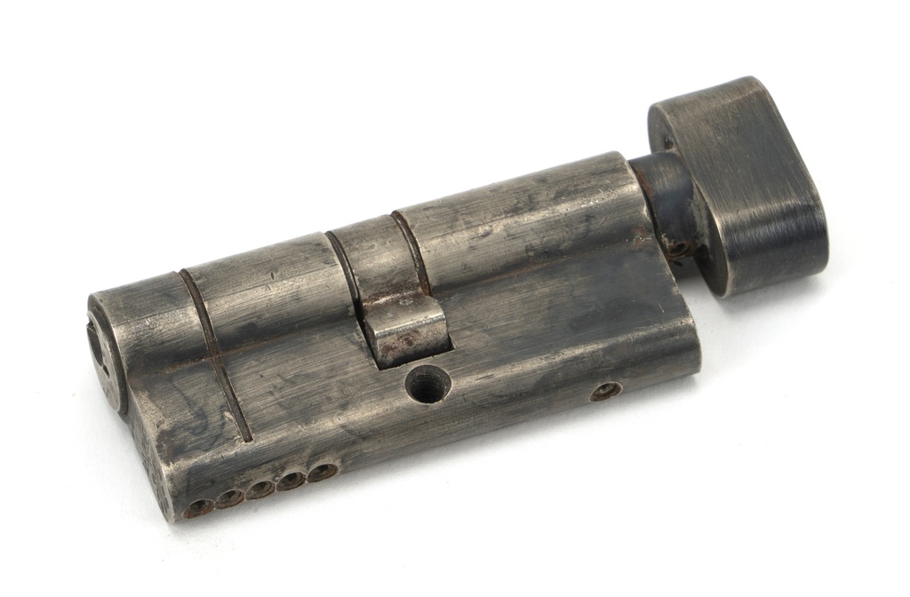 Pewter 35/35 5pin Euro Cylinder/Thumbturn - 45846
