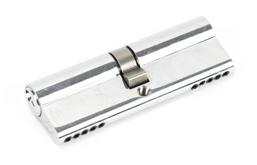 Polished Chrome 45/45 5pin Euro Cylinder - 46243