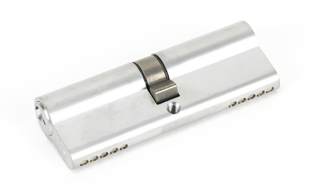 Satin Chrome 45/45 5pin Euro Cylinder - 46244